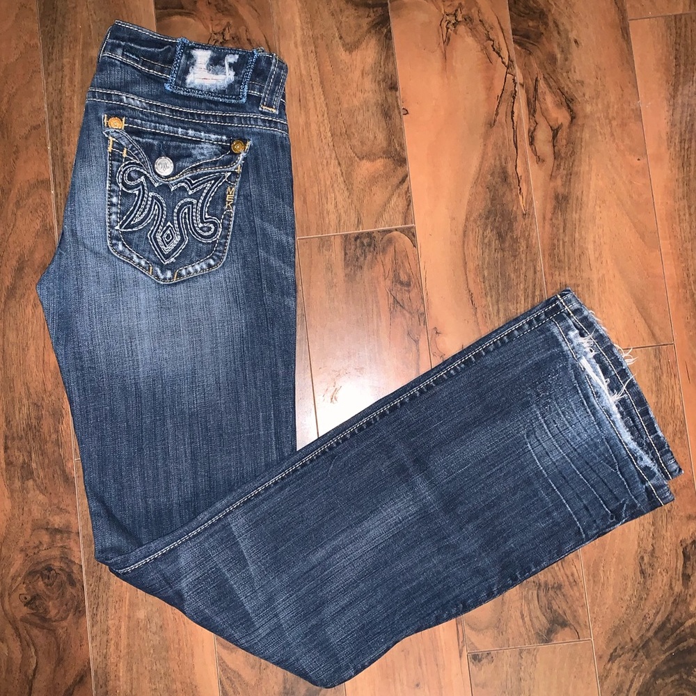 MEK jeans, Oaxaca style, 27x34, bootcut